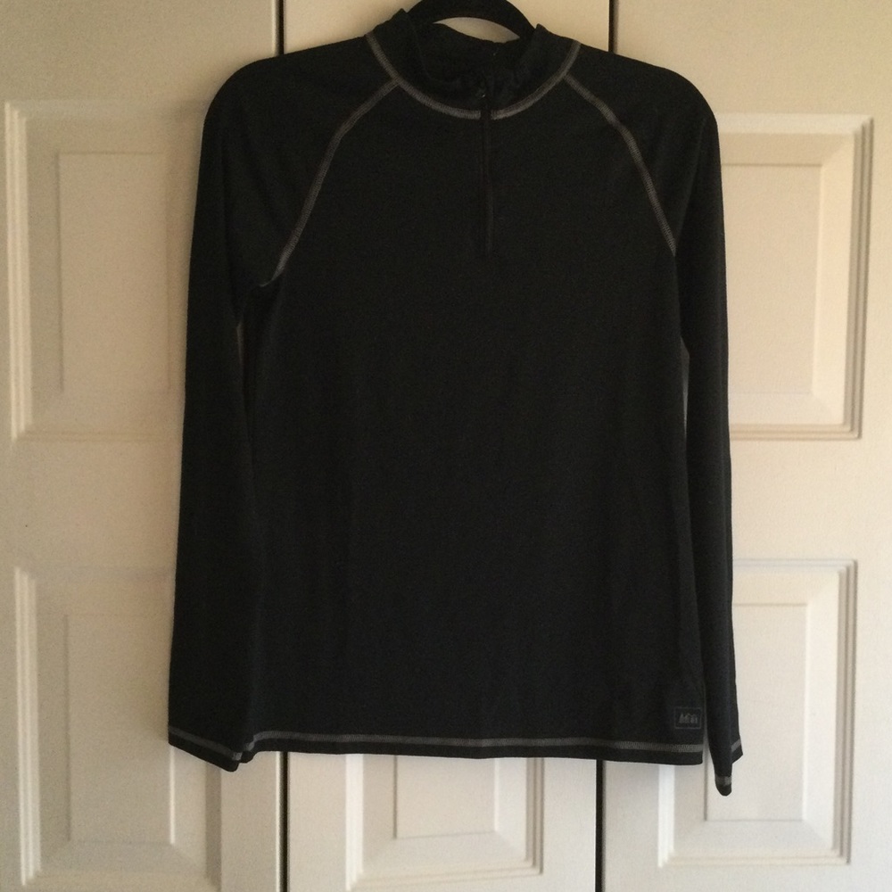 REÍ half zip shirt:: long sleeve:: XL (18)